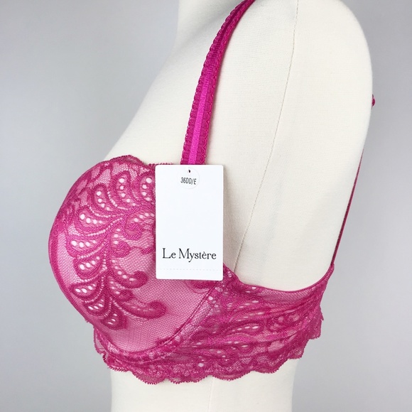 Le Mystere Sophia Lace Underwire Bra 36E NWT - Picture 3 of 5